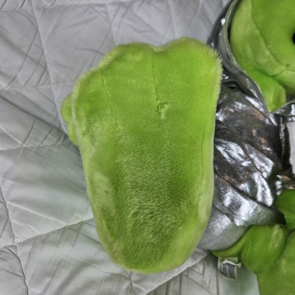 Y2K Kellytoy Large Green Alien Plush Roswell New Mexico Rare Area 51 ET Vintage - Picture 4 of 16